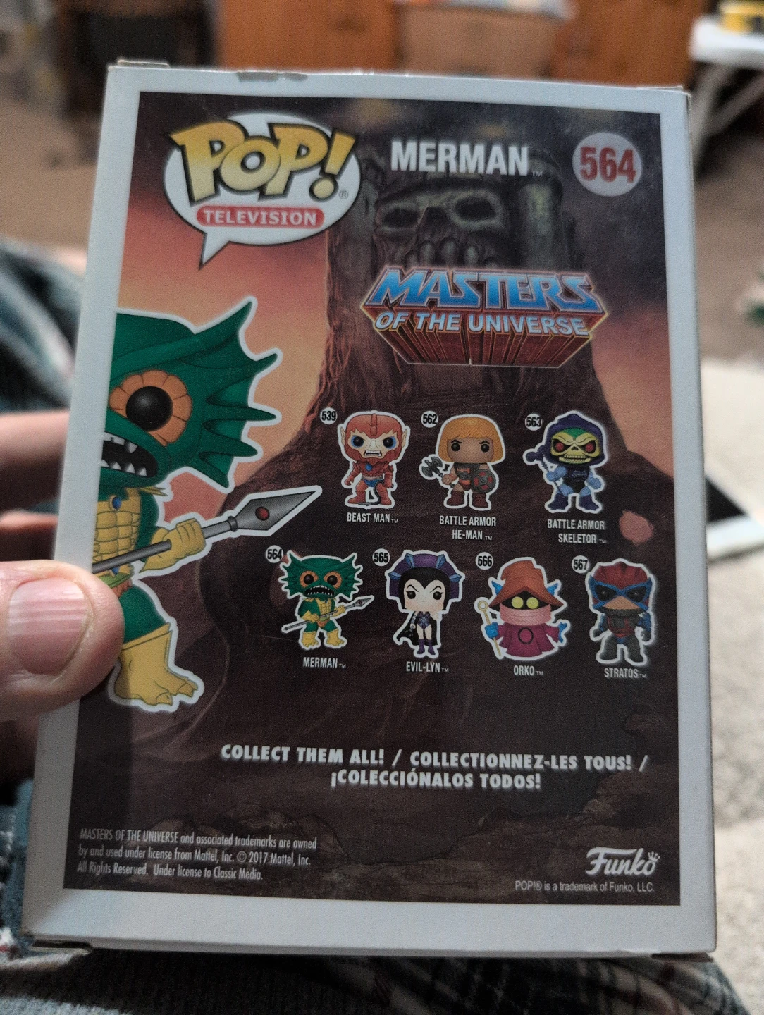 Funko Pop! Masters of the Universe Merman #564 Vinyl Figure - photo 2