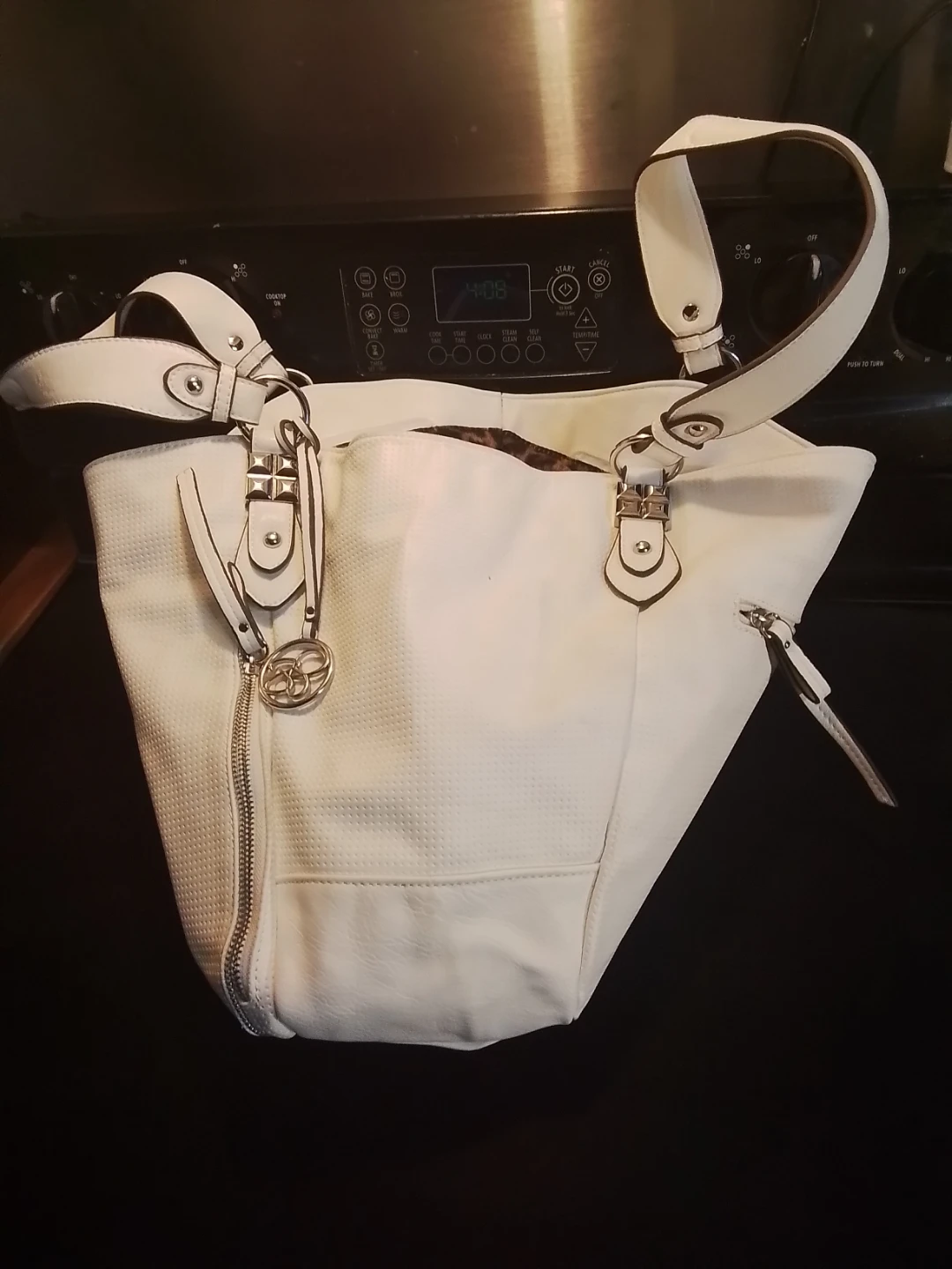 Jessica Simpson White Hobo Handbag - photo 5