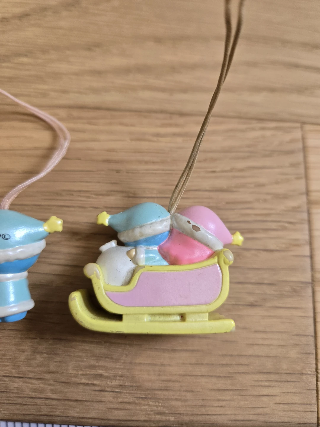 Vintage 2005 Little Twin Stars Christmas Ornaments Keychain - photo 4