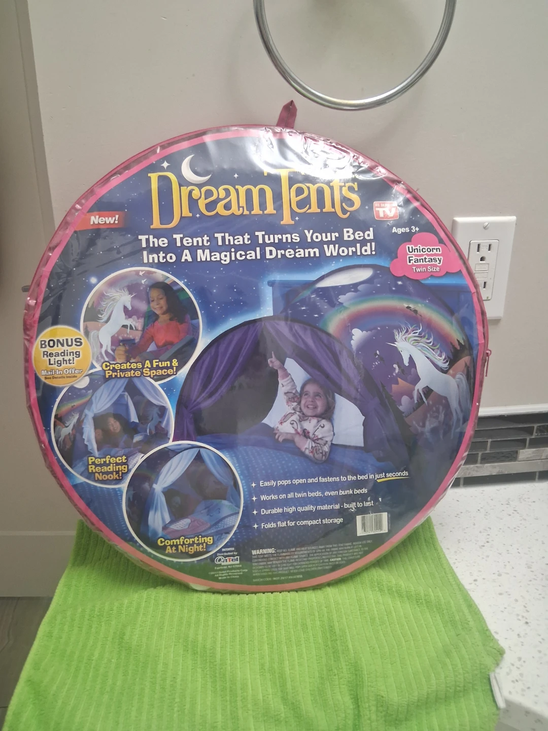 Dream Tents Unicorn Fantasy Twin Size Bed Tent