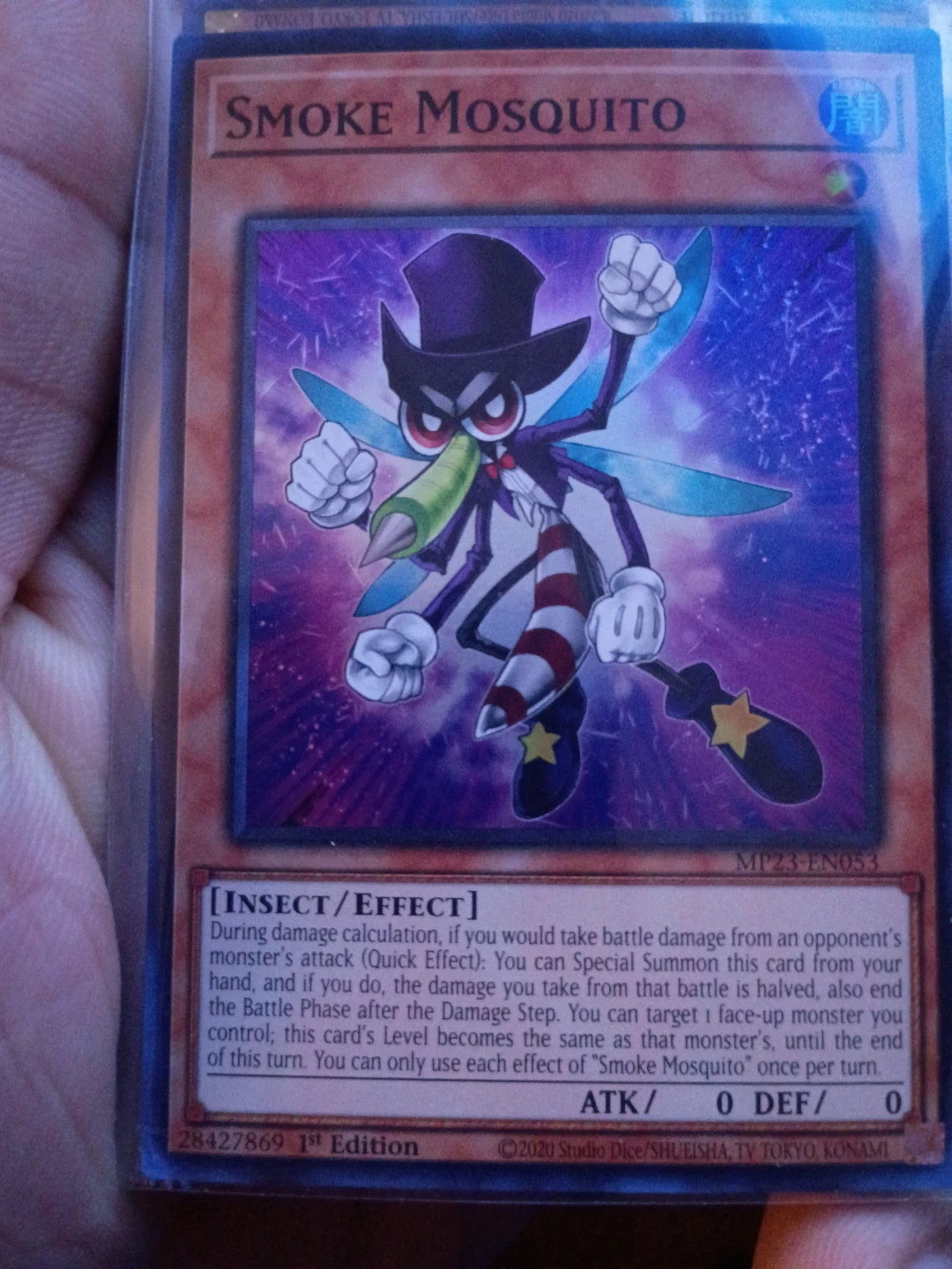 Yu-Gi-Oh! Smoke Mosquito 1st Edition MP23-EN053
