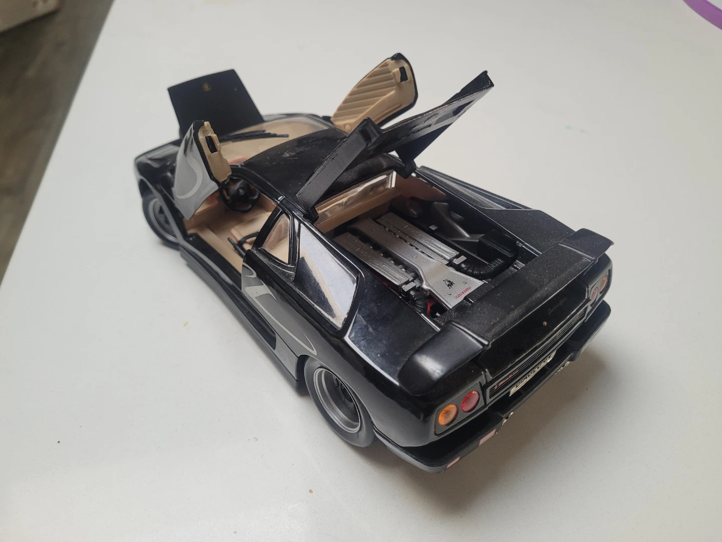 Black Lamborghini Diablo Toy Car - photo 2
