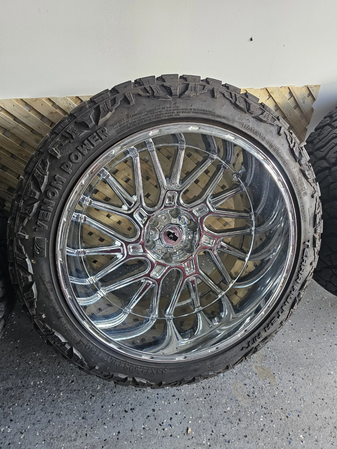 New 22x12 vision rims wheels 6x139.7 - photo 4