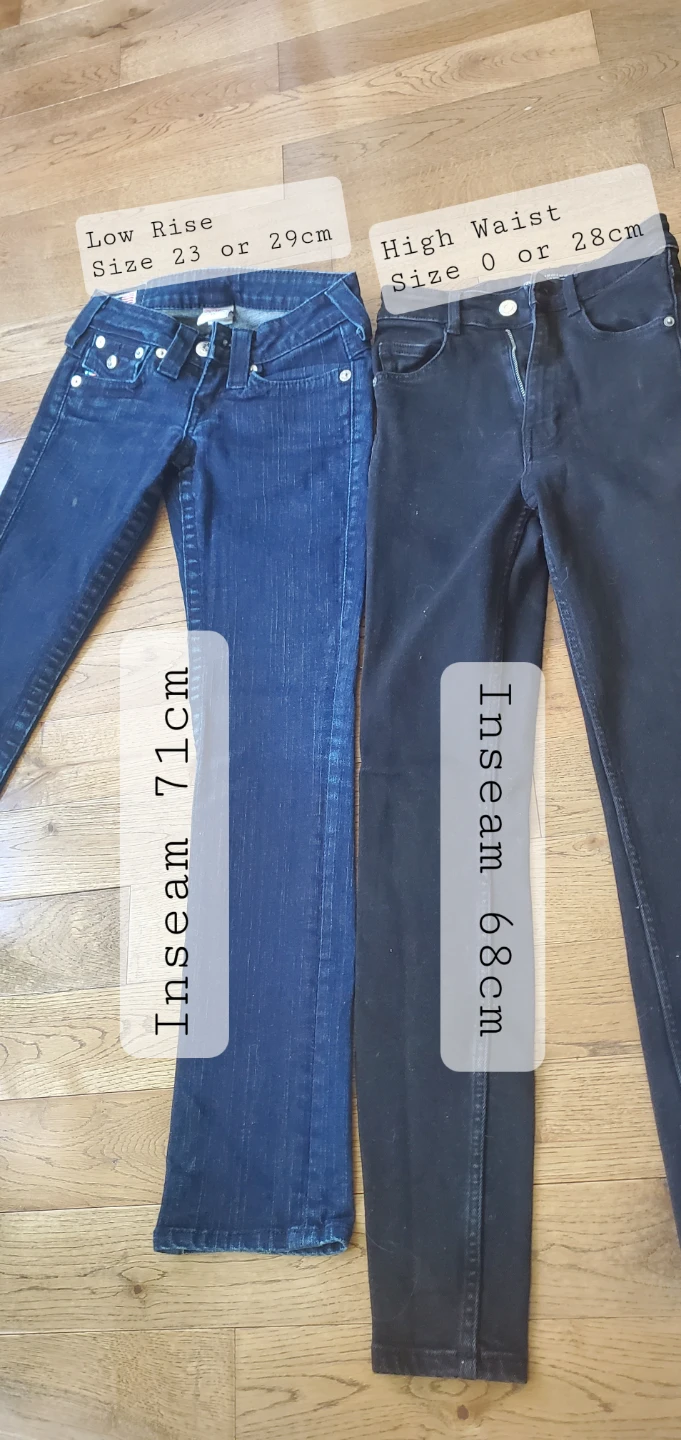 True Religion Jeans & Zara Denim Jeans - photo 3