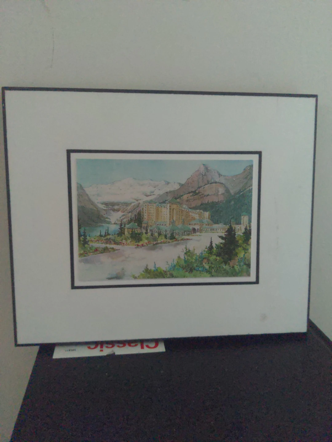 Chateau Lake Louise Painting by Marilyn Kinsella