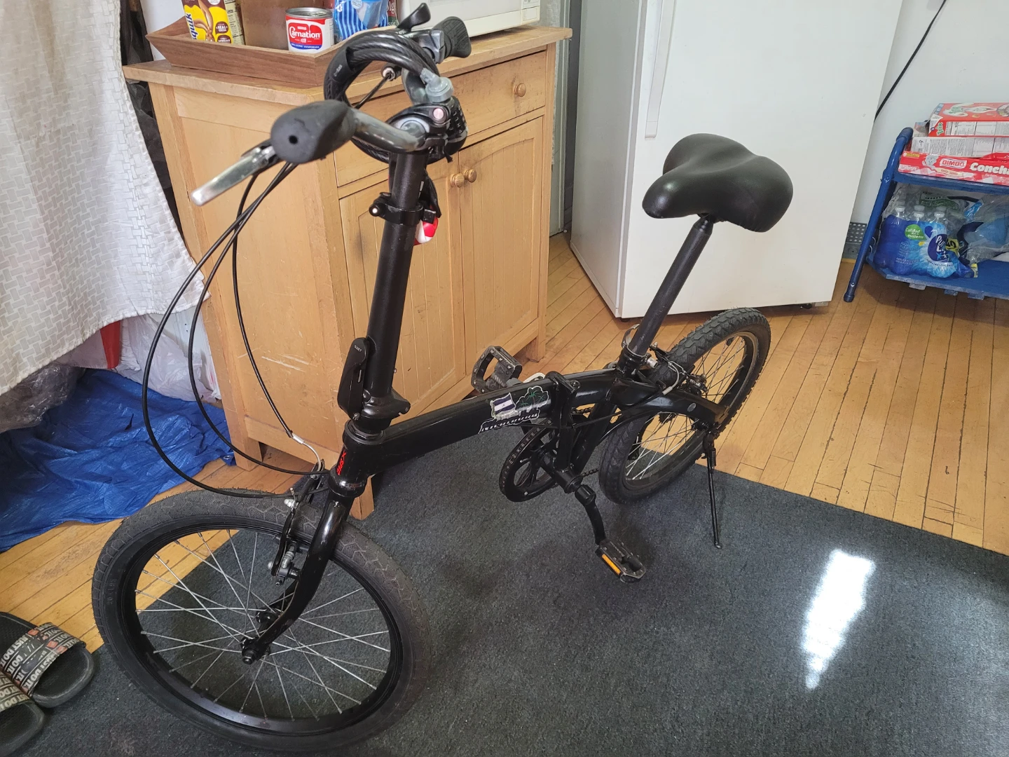 X spec 7speed 20in. Folding bike great condition. - photo 3