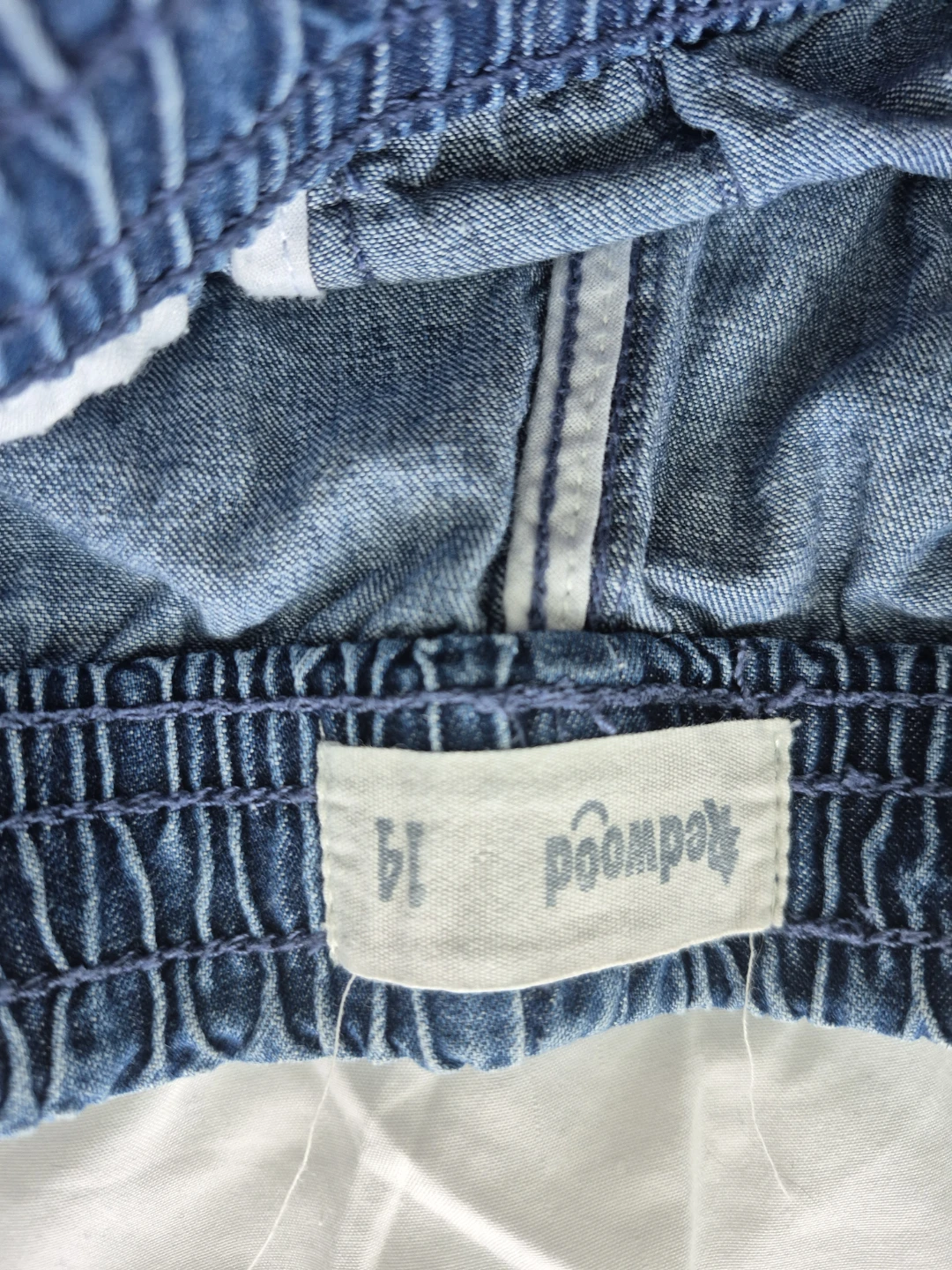 Redwood Boys Denim Shorts Size 14 - photo 3