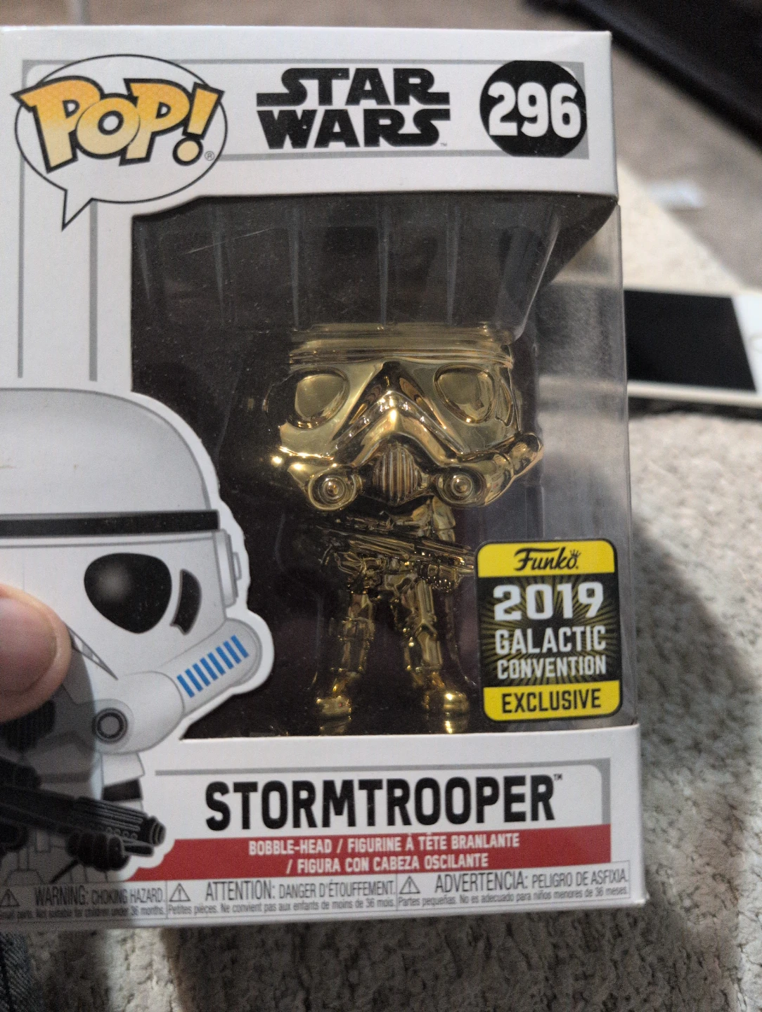 Funko Pop! Star Wars Stormtrooper 296 Galactic Exclusive
