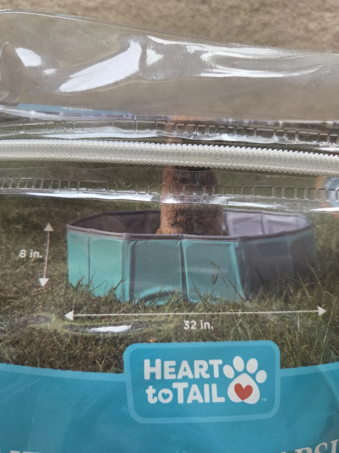 Heart to Tail Medium Collapsible Pet Pool 32 in. - photo 5