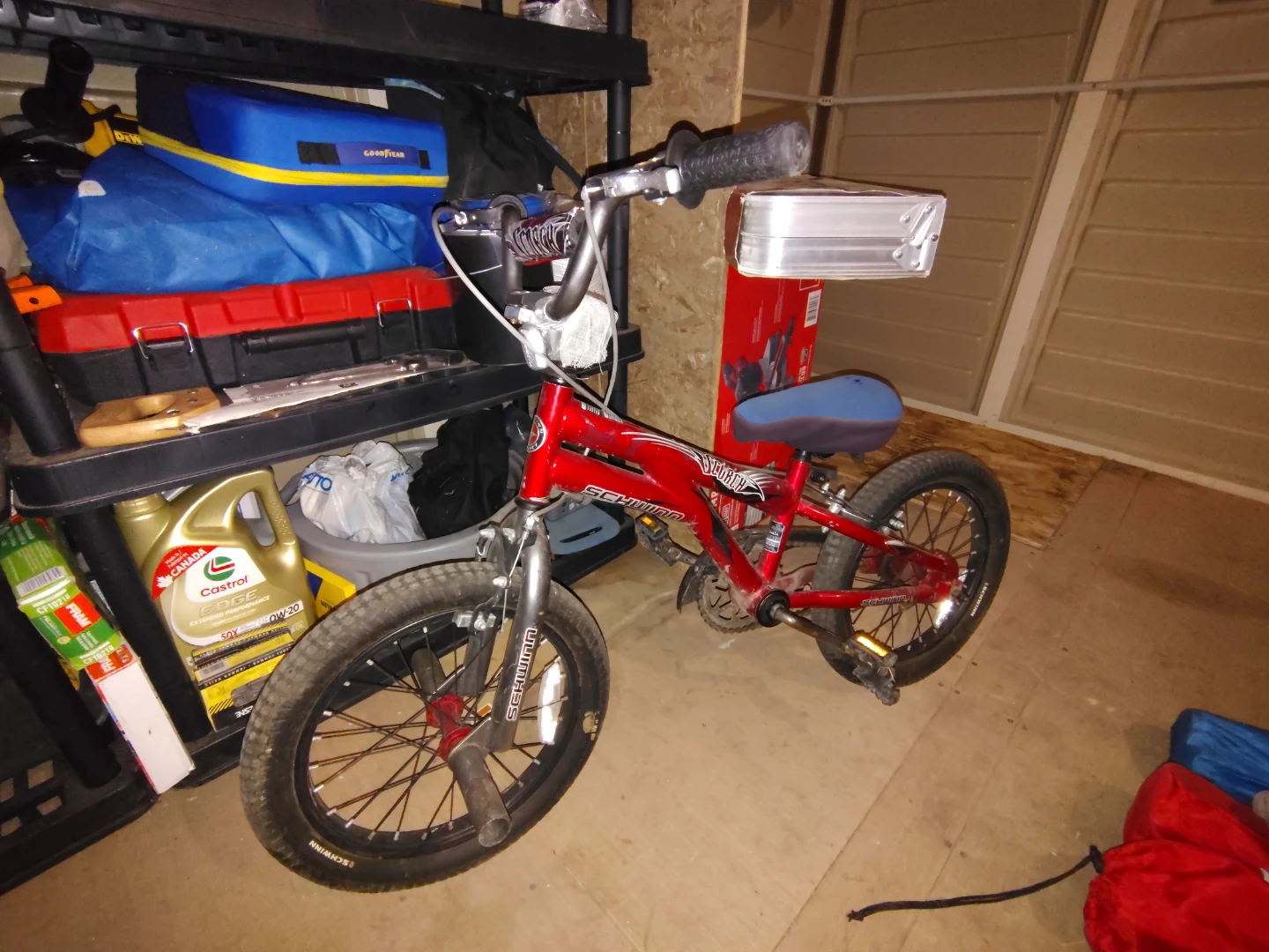 Red Schwinn Kids' Bicycle