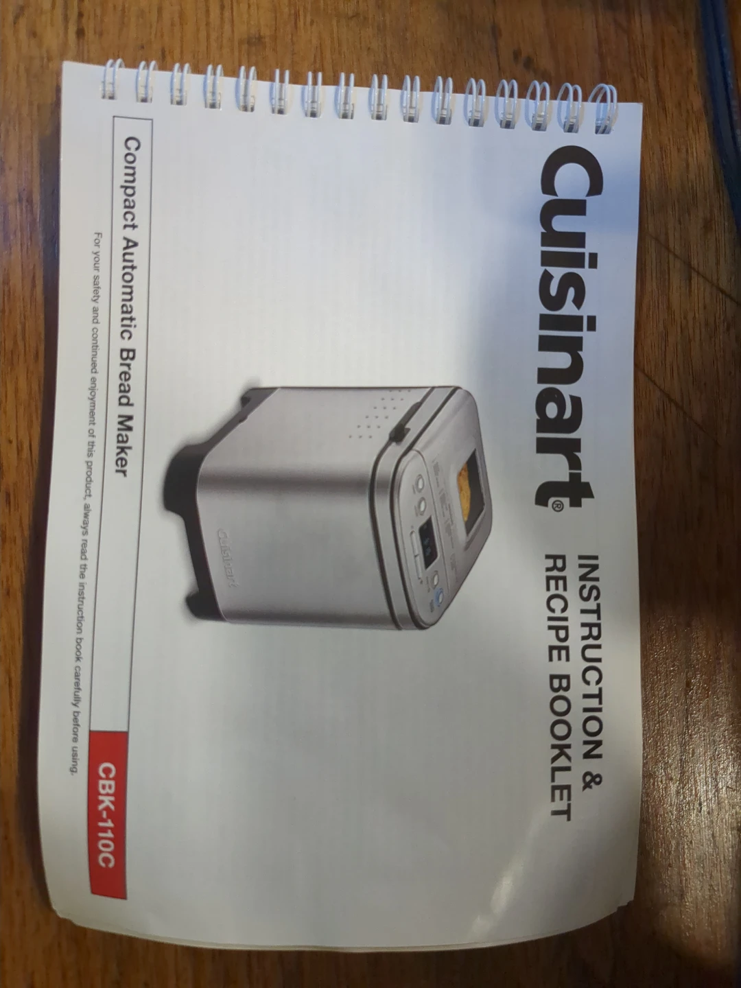 Cuisinart CBK-110C Compact Automatic Bread Maker