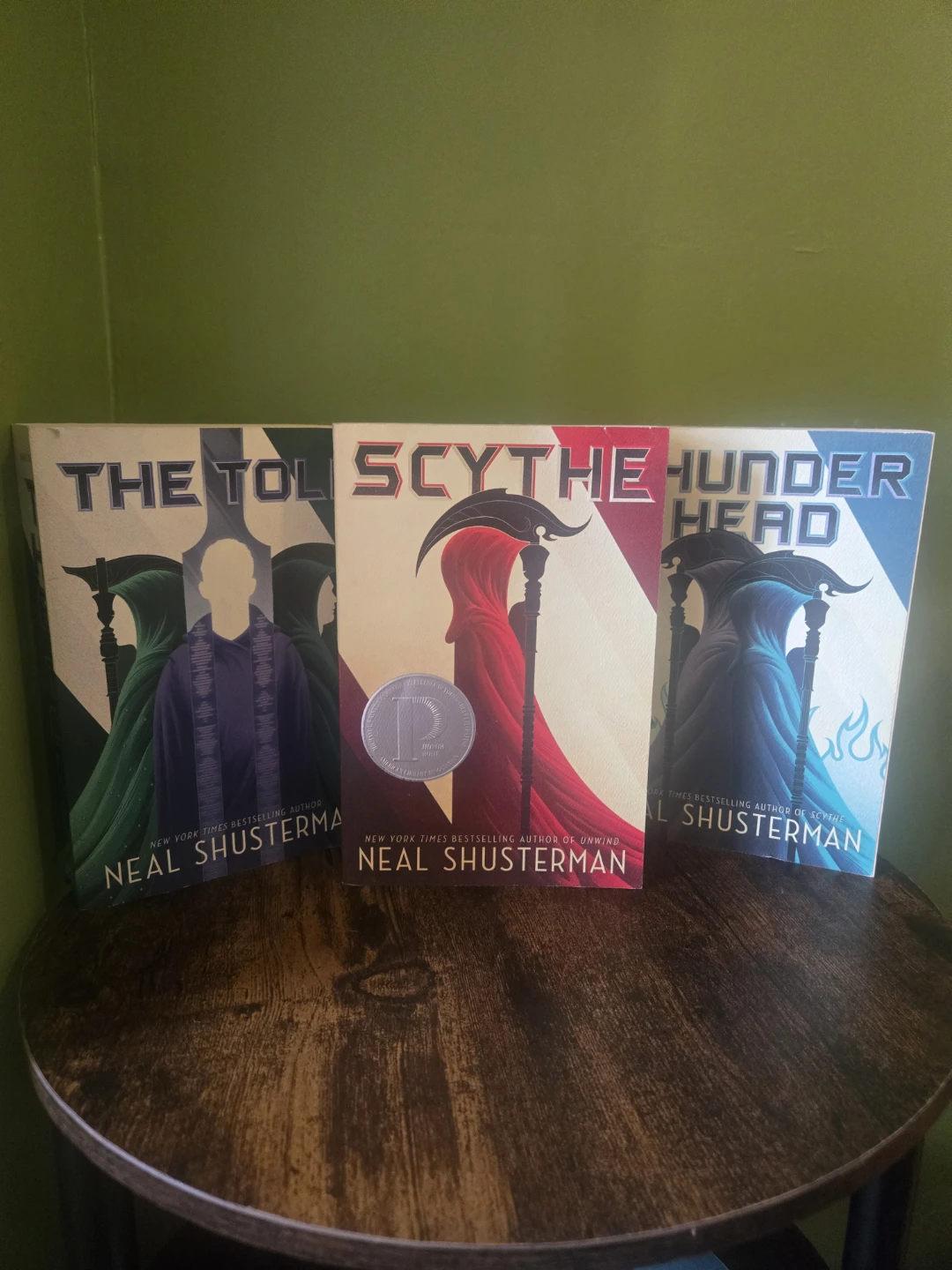 Neal Shusterman Scythe Arc Trilogy Books 1-3