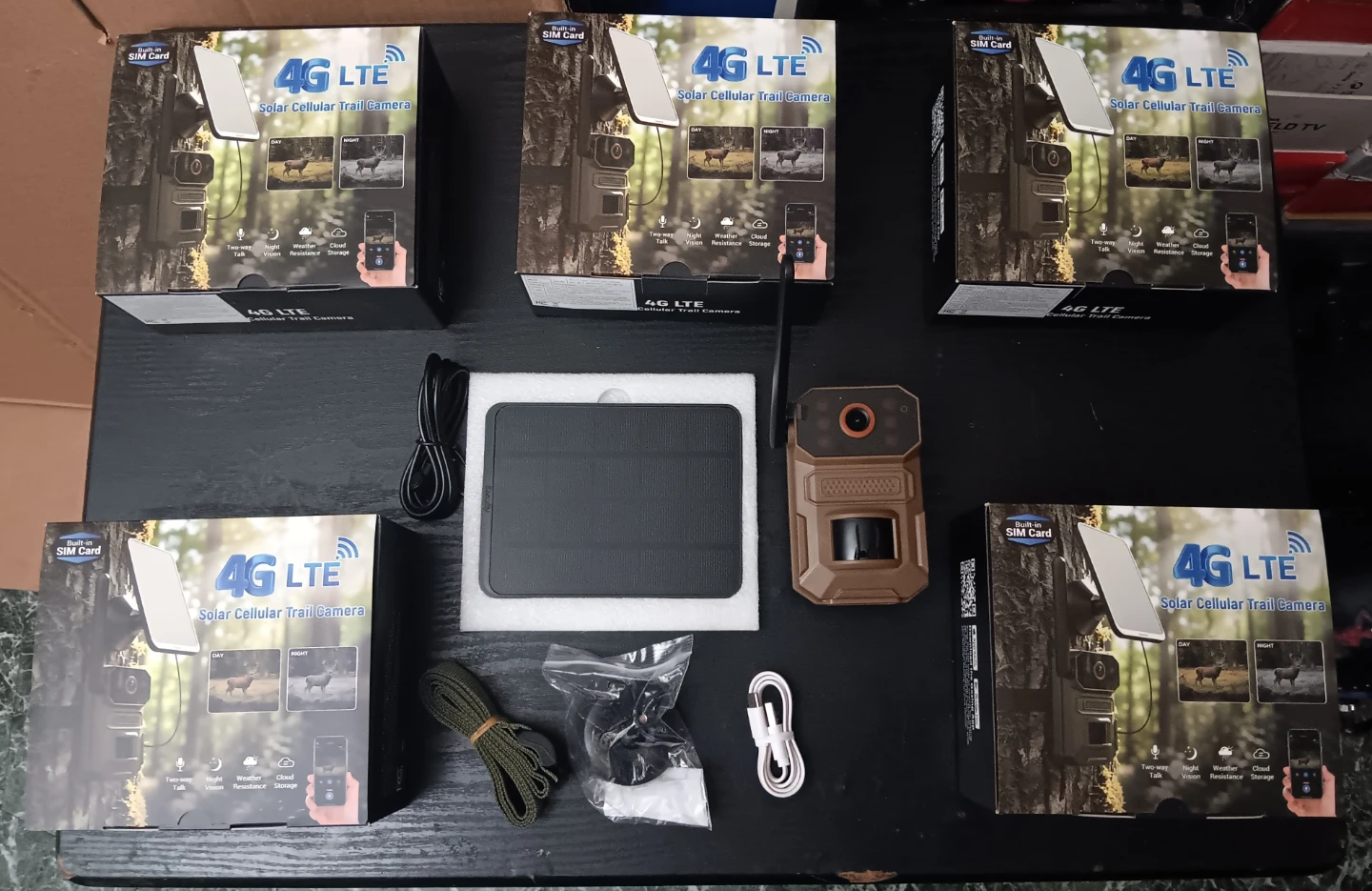 4G LTE Solar Cellular Trail Camera (EACH)