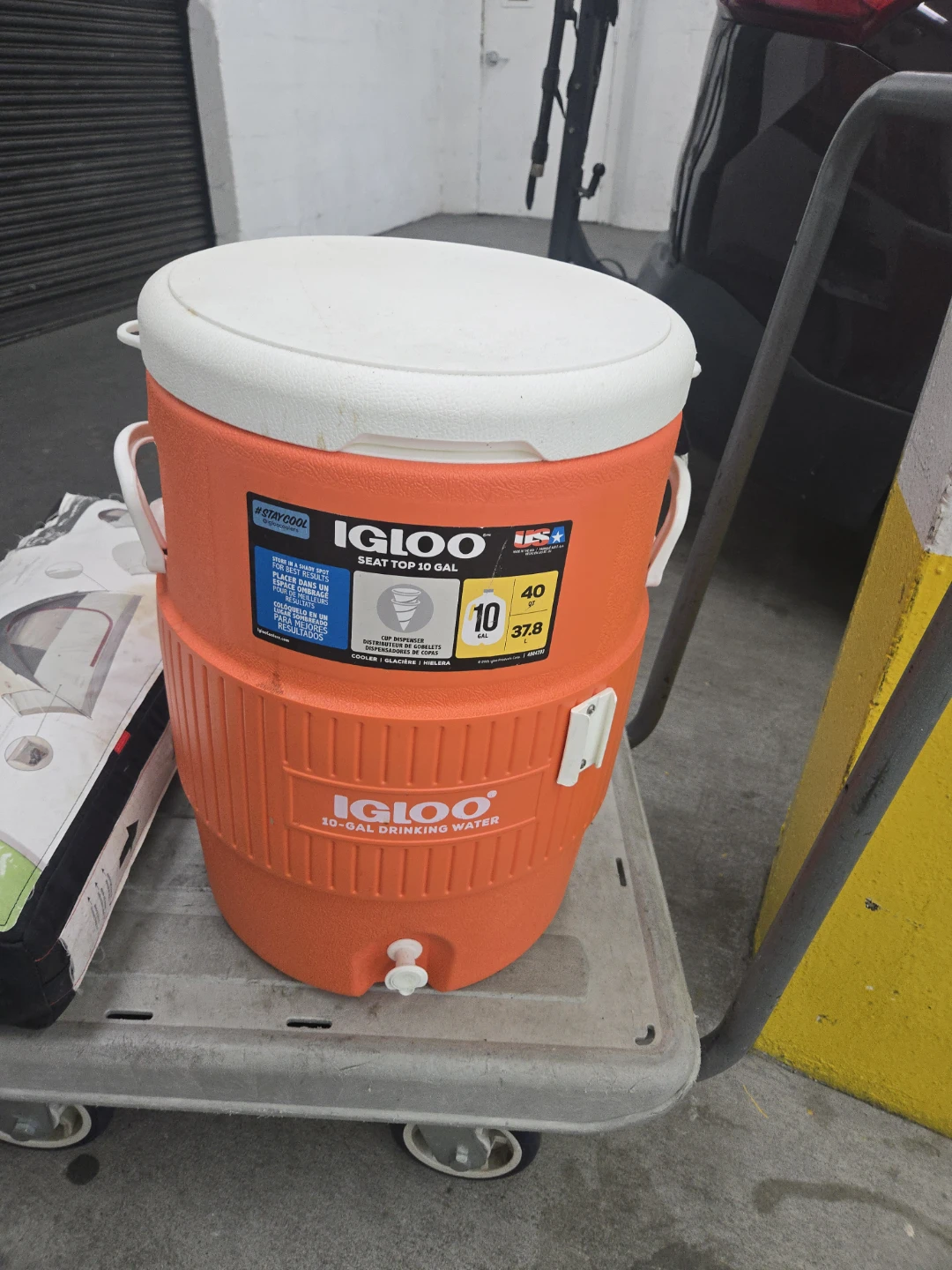 Igloo Seat Top 10 Gallon Water Cooler