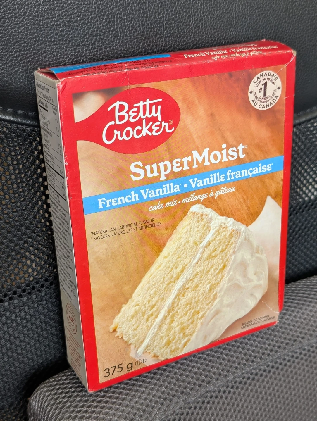 Betty Crocker SuperMoist French Vanilla Cake Mix
