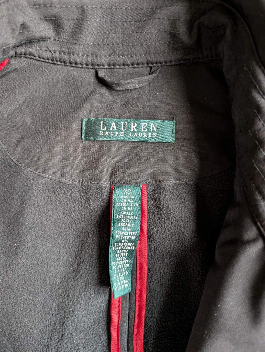 Brand New Ralph Lauren Black Trench Coat - Size XS - photo 3
