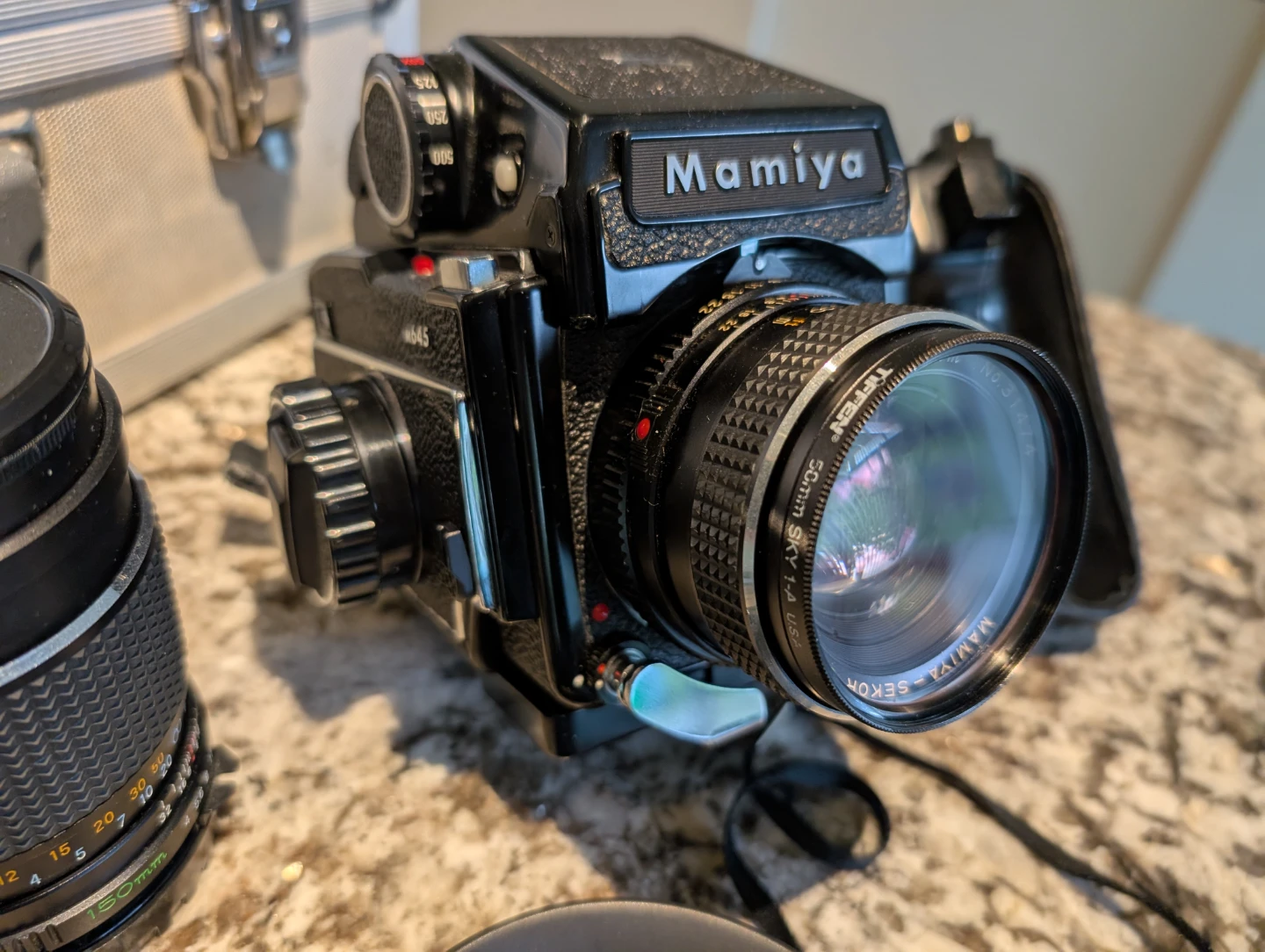 Mamiya M645 Camera Bundle with Multiple Lenses and Accessories - photo 2