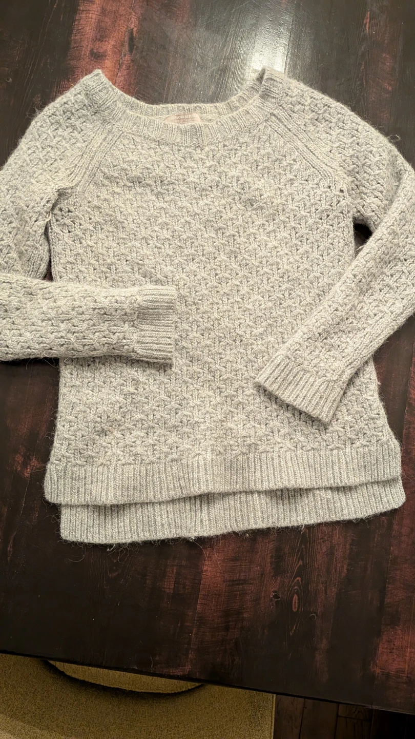 Banana Republic Grey Wool Sweater