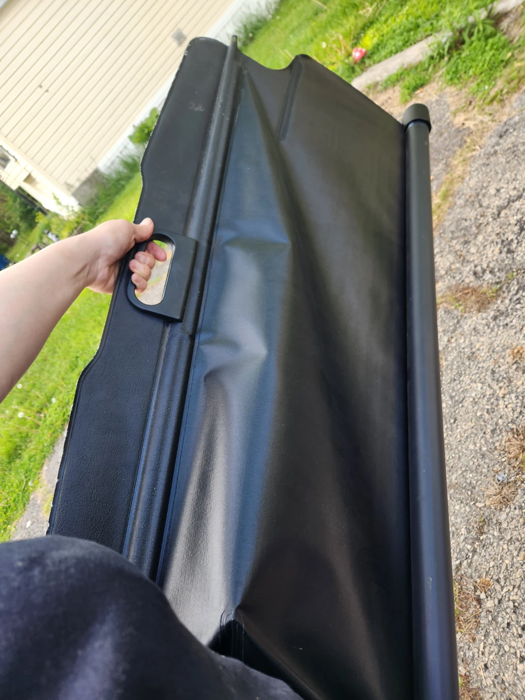 Black Cargo Cover Retractable Trunk Shade (2) for SUV/Car - photo 4