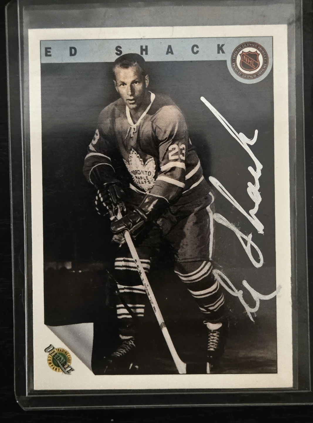 Mint Vintage Legend Lot Maurice Richard, Ed Shack Signed - photo 2