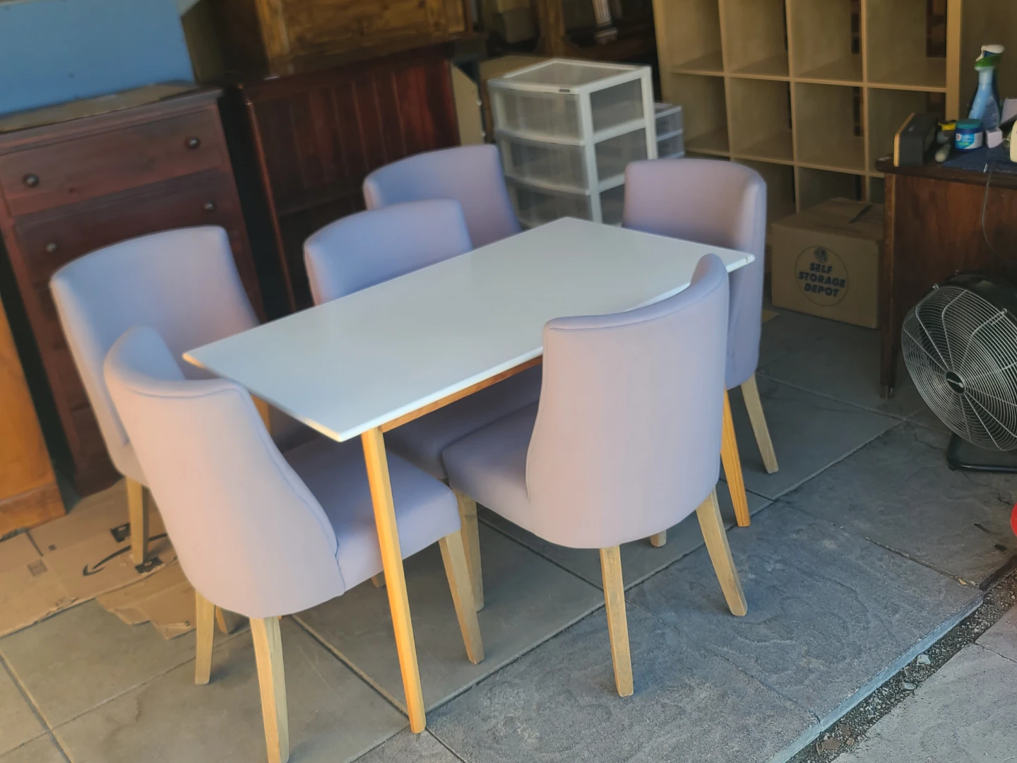 Dining Table and 6 Chairs Set - photo 2