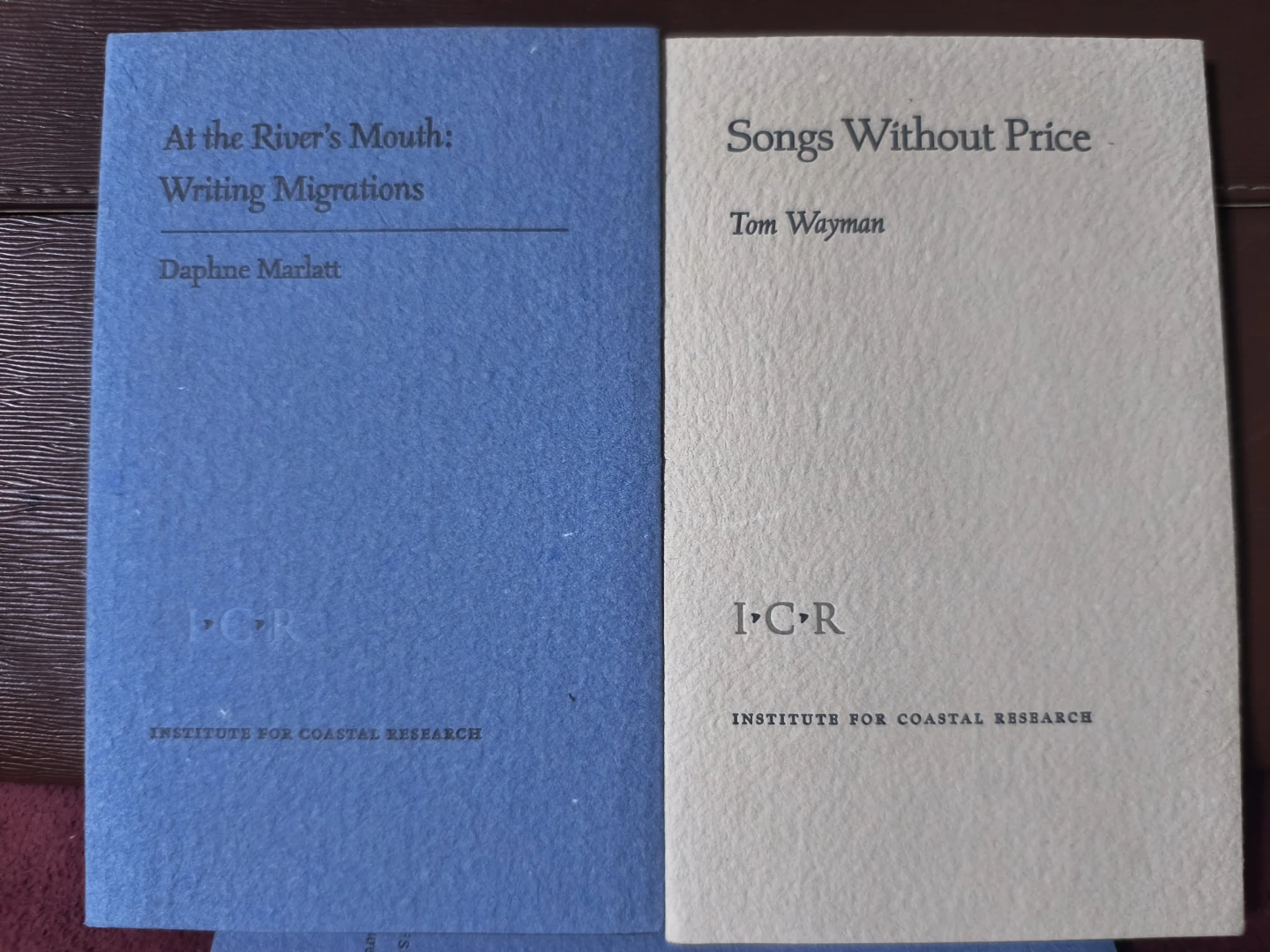 At the River's Mouth & Songs Without Price books