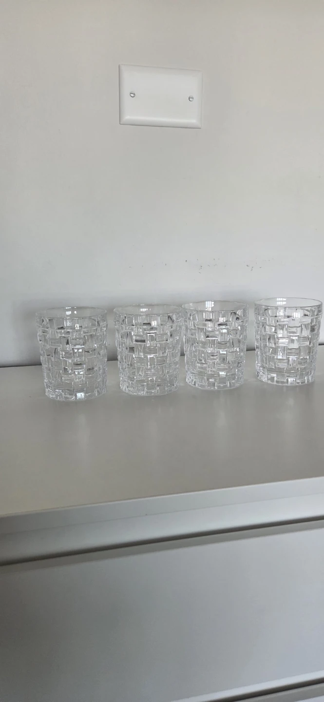 Nachtmann Crystal Whiskey Tumblers - Set of 4