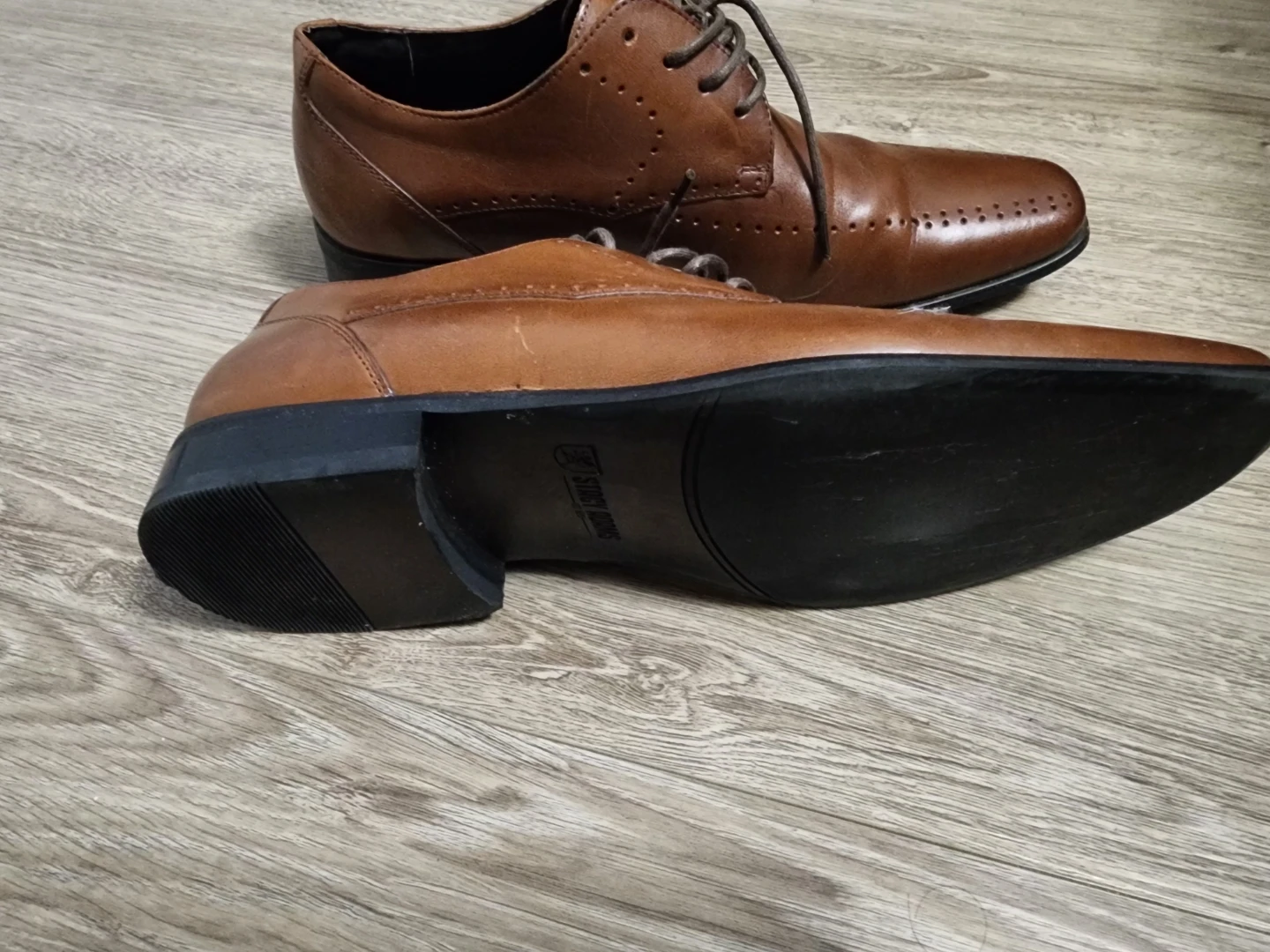 Stacy Adams Brown Leather Dress Shoes - photo 3