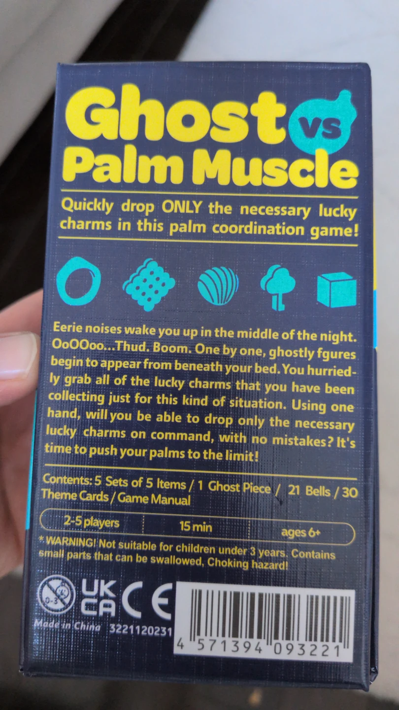 Ghost vs Palm Muscle DroPolter Game by oink games - photo 2