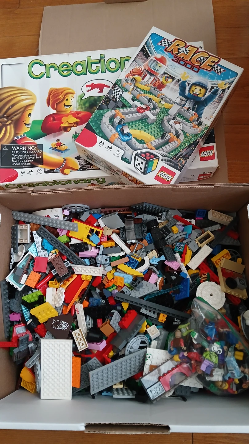 Box of assorted Lego for $200.00