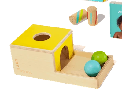 Lovevery Wood Ball Drop Box Ball Set Toy Montessori Play
