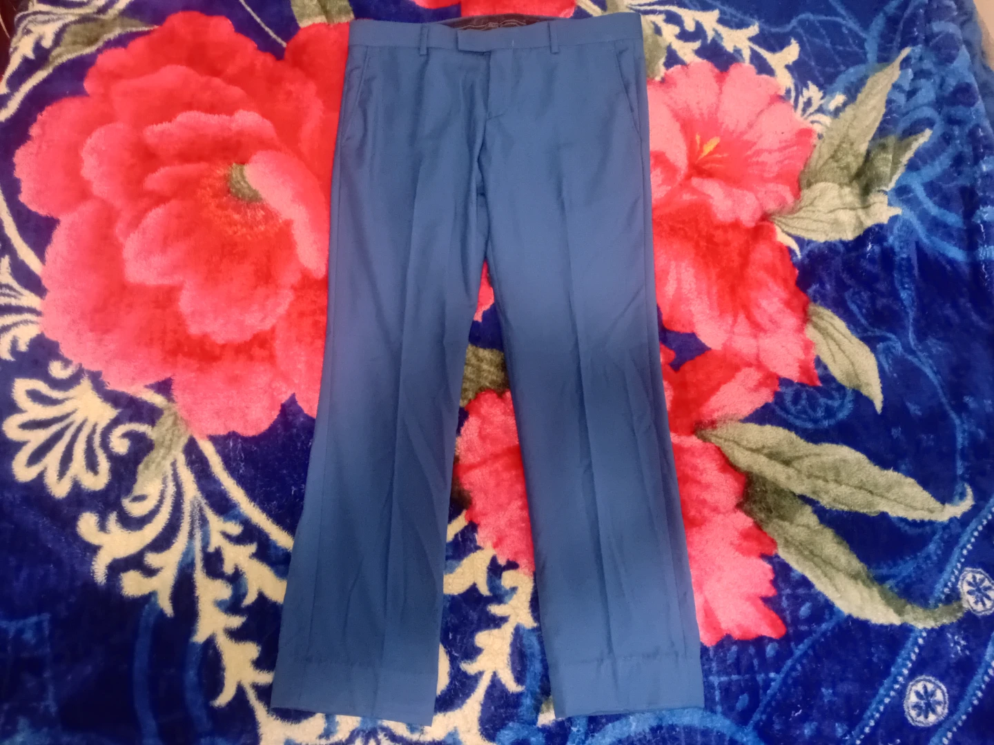 Blue Suit Jacket and Pants Set - photo 4