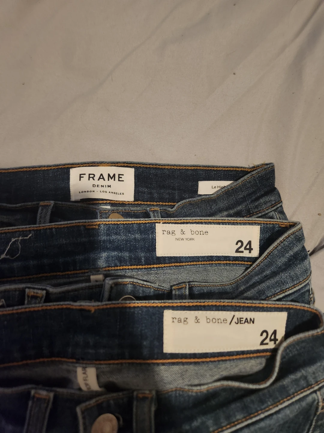 Frame, Rag & Bone Denim Jeans Size 24 - photo 2