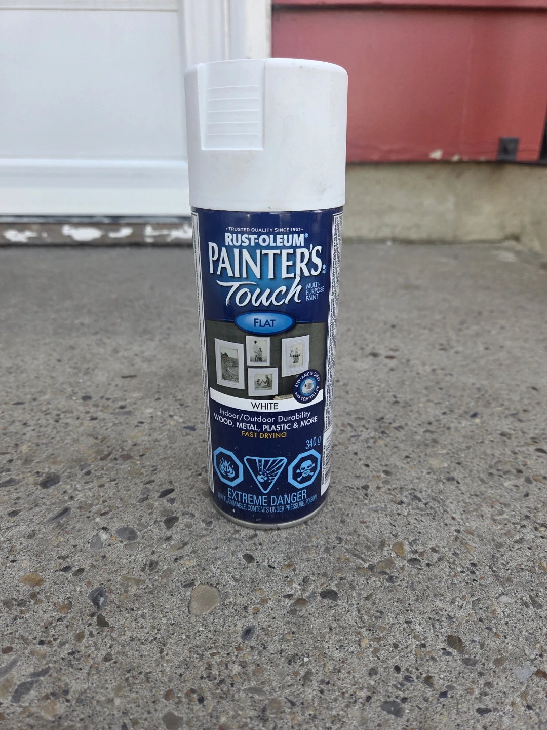 Rust-Oleum Painter's Touch Flat White Spray Paint
