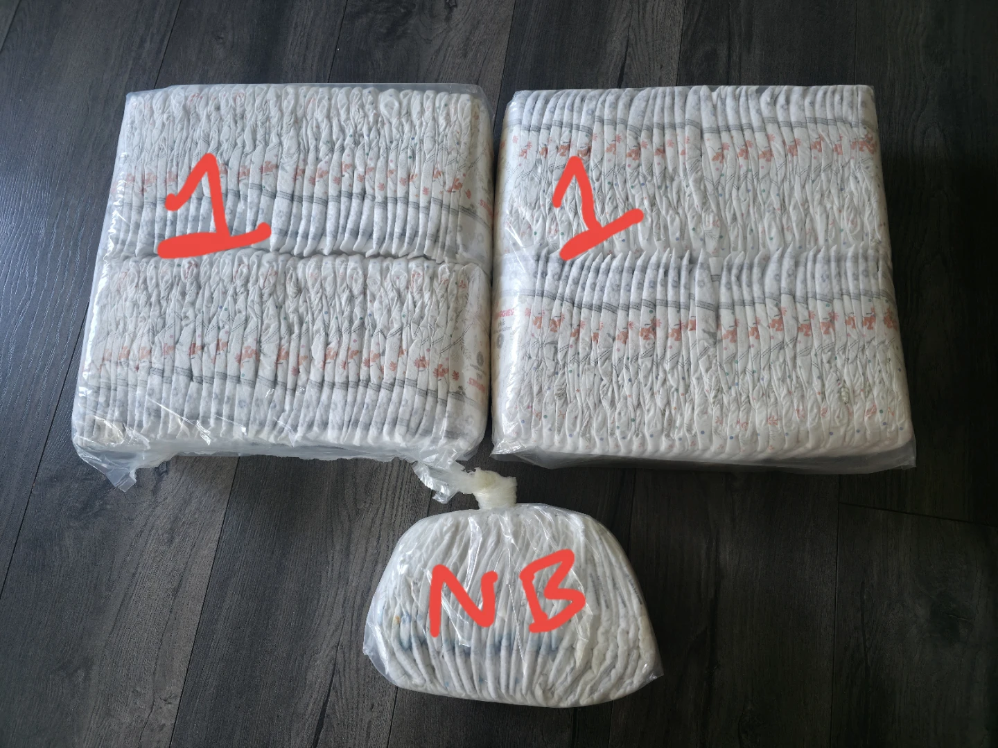 Huggies Diapers - Size 1 & Newborn