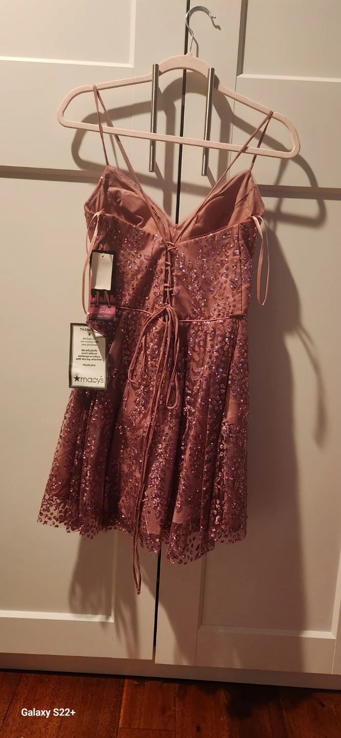 Blondie Nites Sequin Mini Dress Size 5 - photo 2