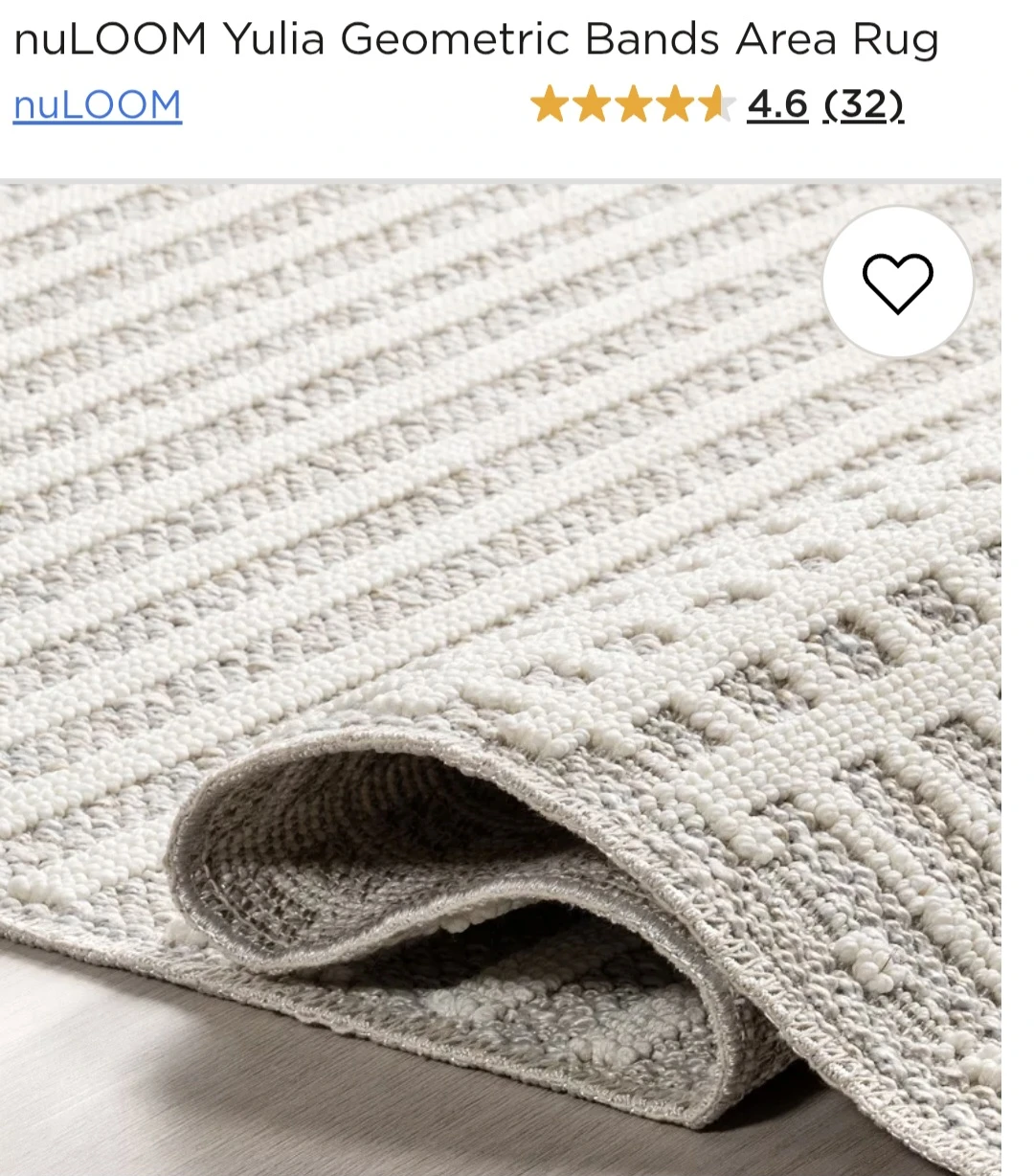 nuLOOM Yulia Geometric Bands Area Rug turkish Rug