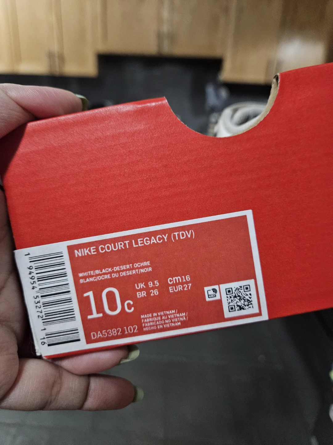 Nike Court Legacy Toddler Shoes - Size 10c - photo 2