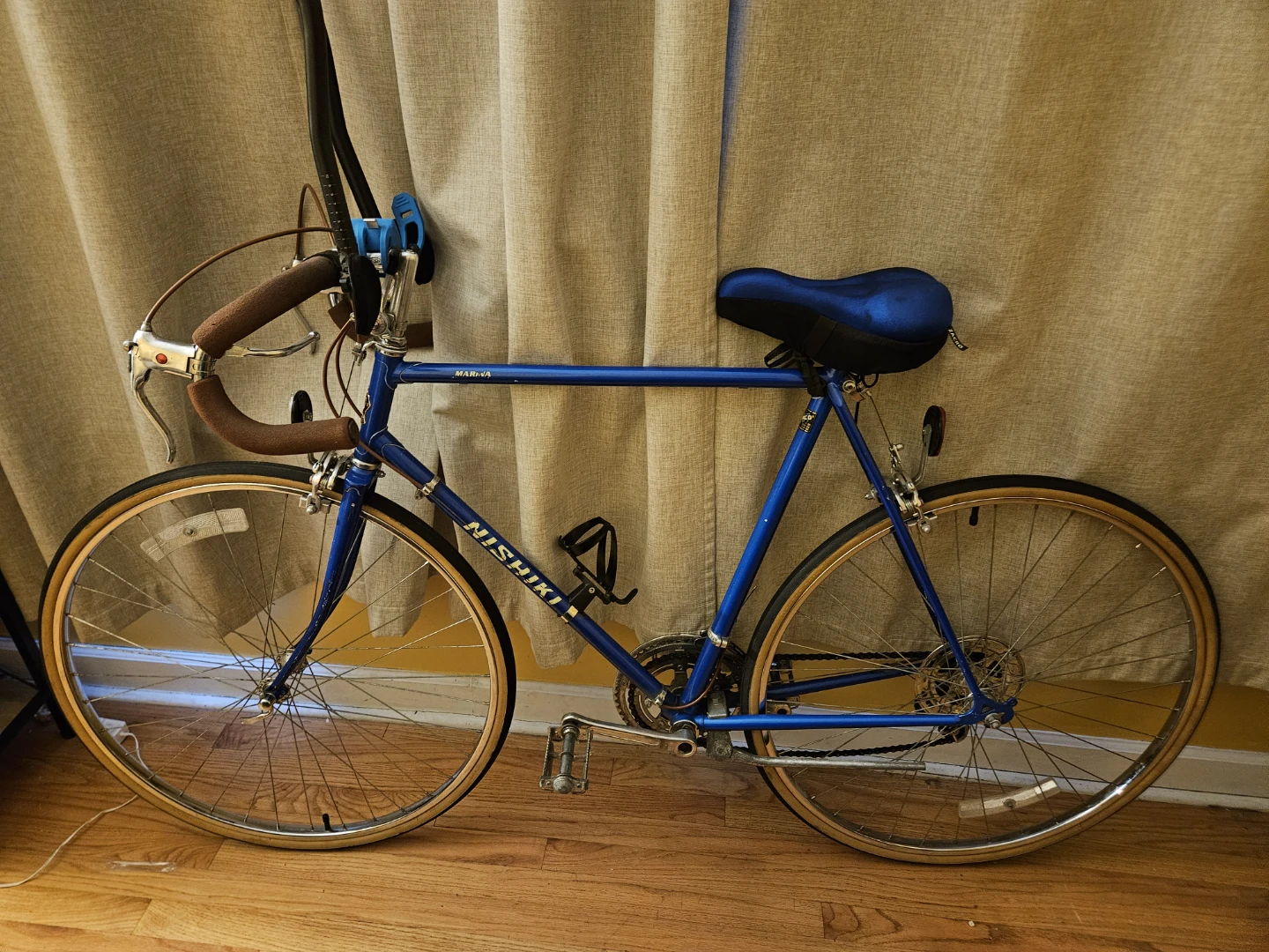 Blue Nishiki Marina Road Bike