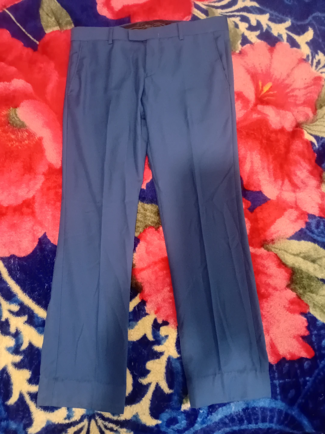 Blue Suit Jacket and Pants Set - photo 5