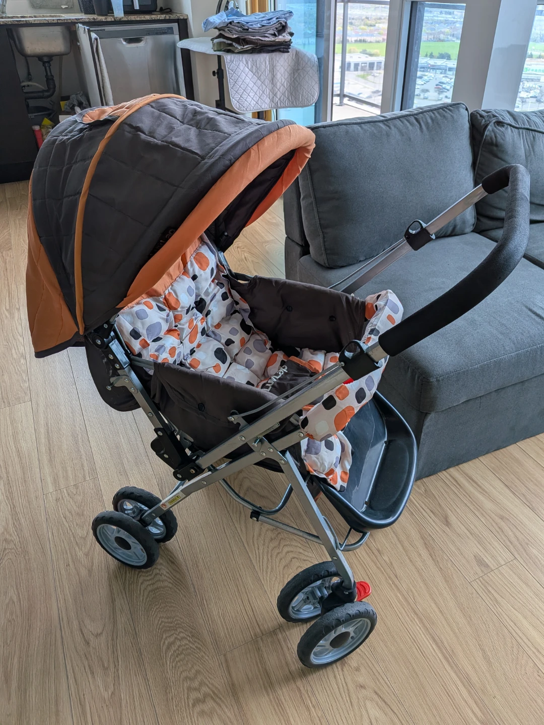 LuvLap Stroller Orange/Grey - photo 3