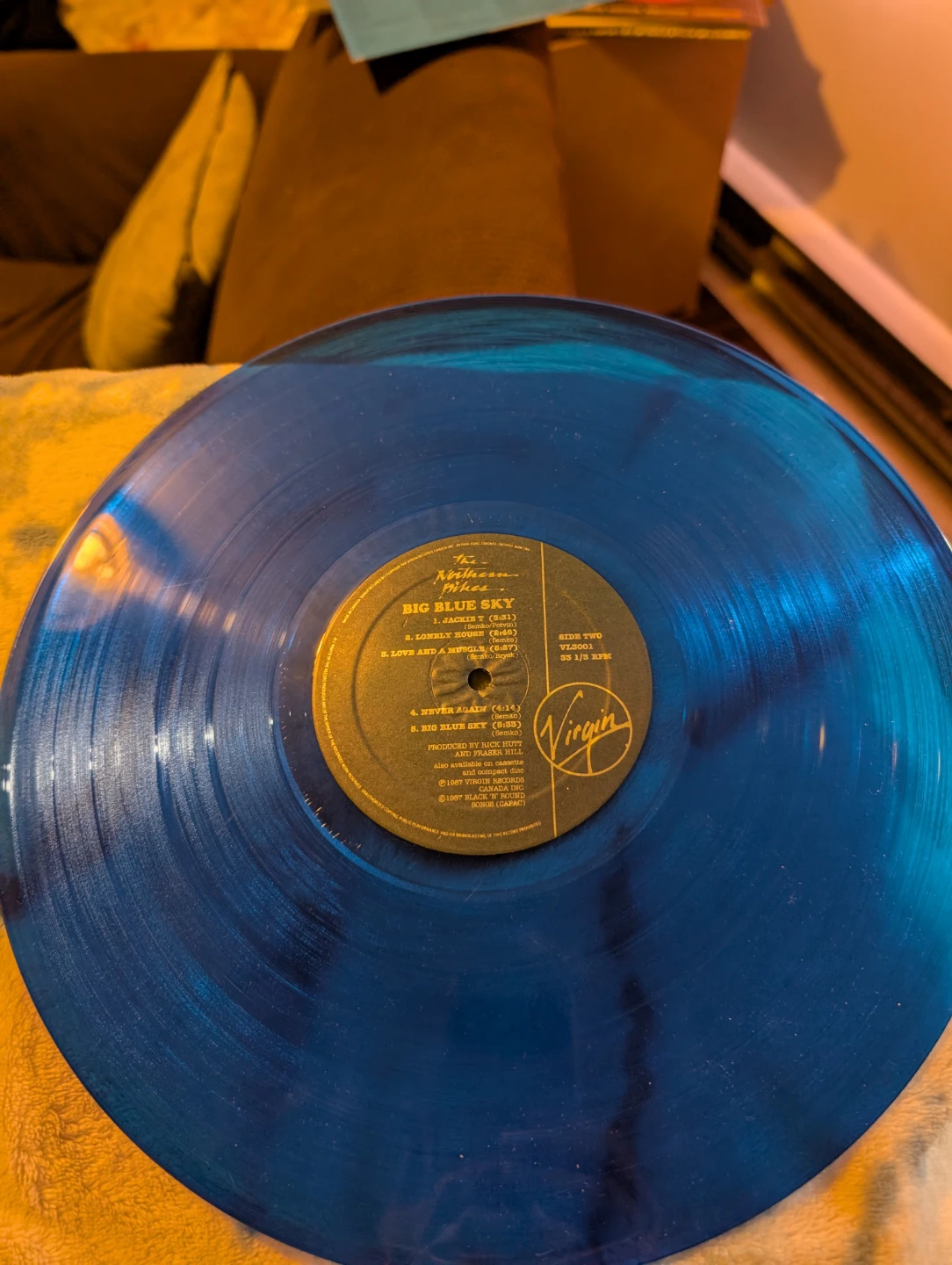 The Northern Pikes - Big Blue Sky Vinyl Record - photo 3