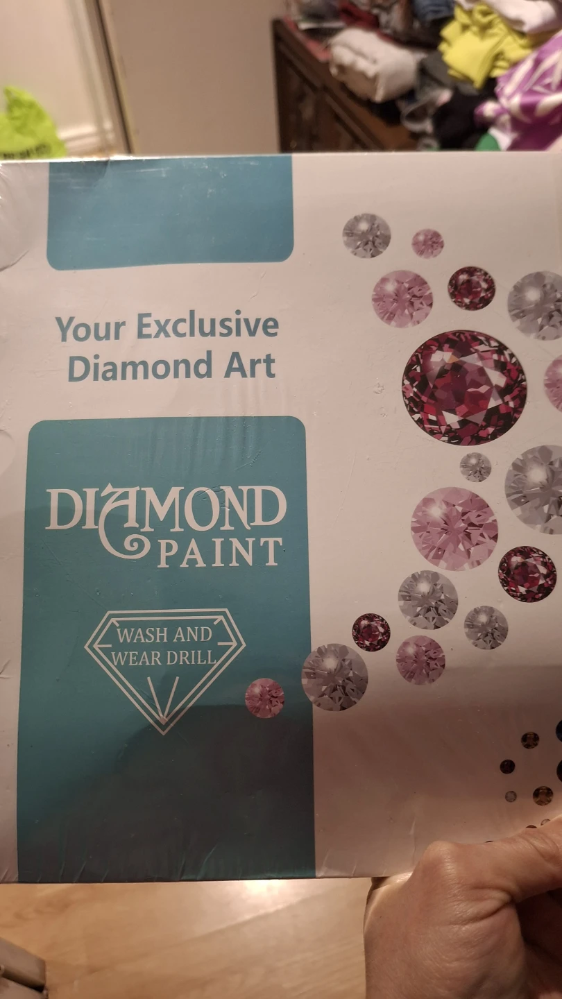 Diamond Painting Kit with Gel Ink Pens and Paints - photo 4