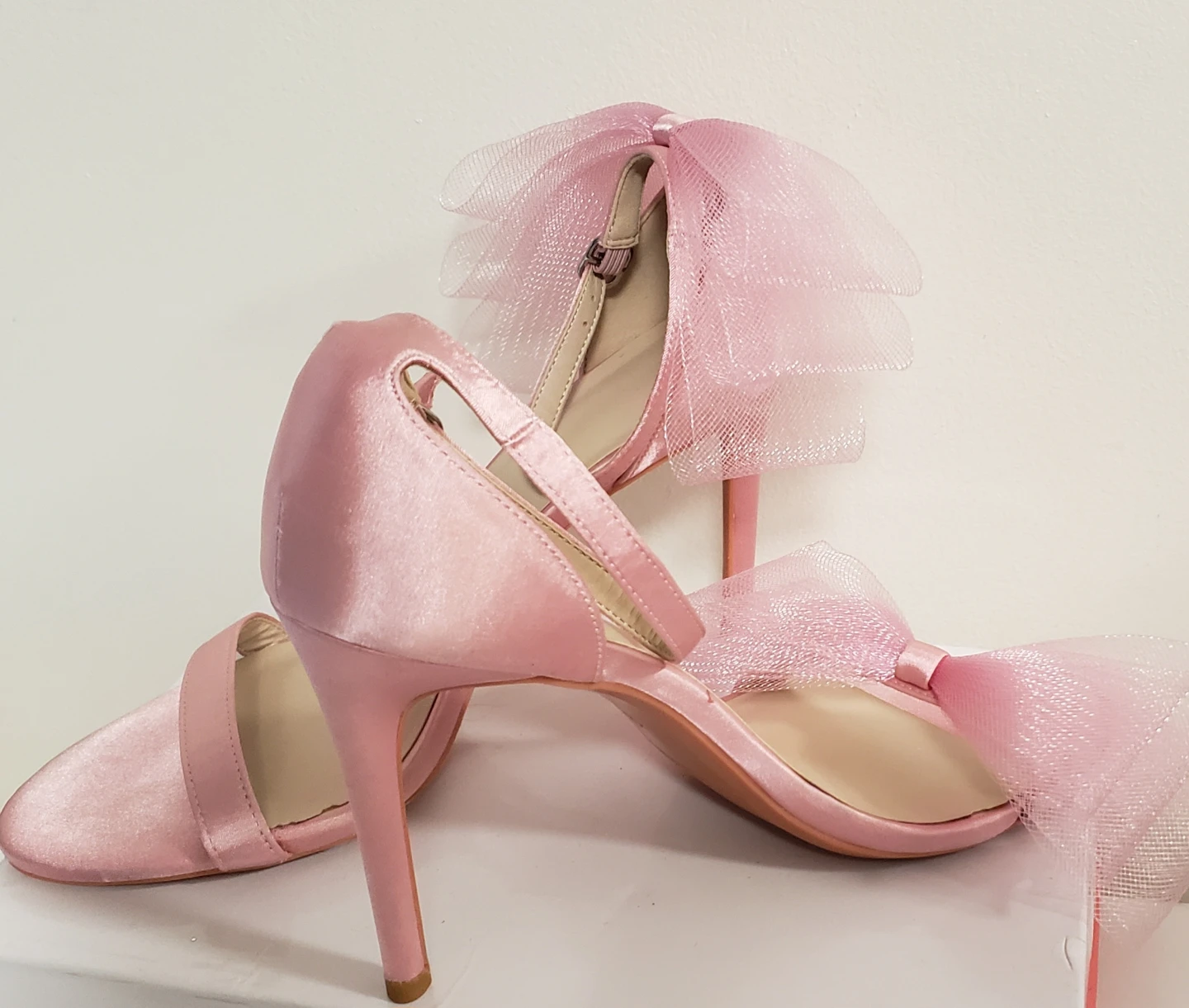Brand new Blissful Step Women's Open Toe Ankle Strap Bow Tie - photo 2