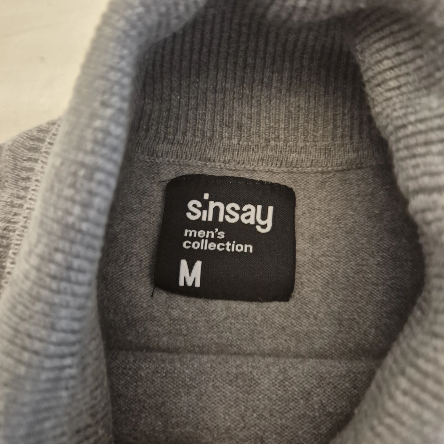Sinsay Men's Collection Grey Turtleneck Sweater - Size M - photo 3