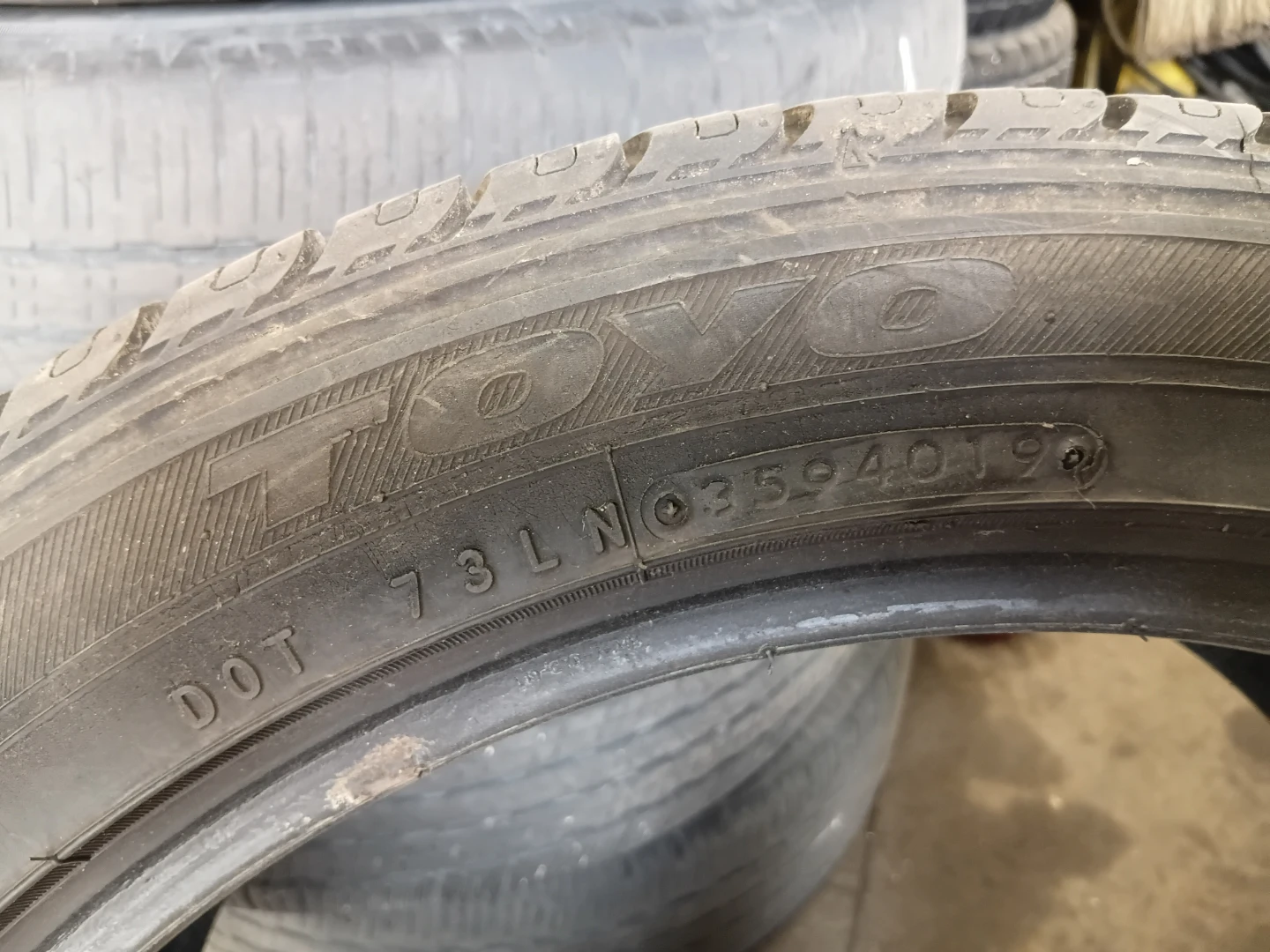 TOYO Celsius 245/45R19 M&S rated all season Tires - photo 4