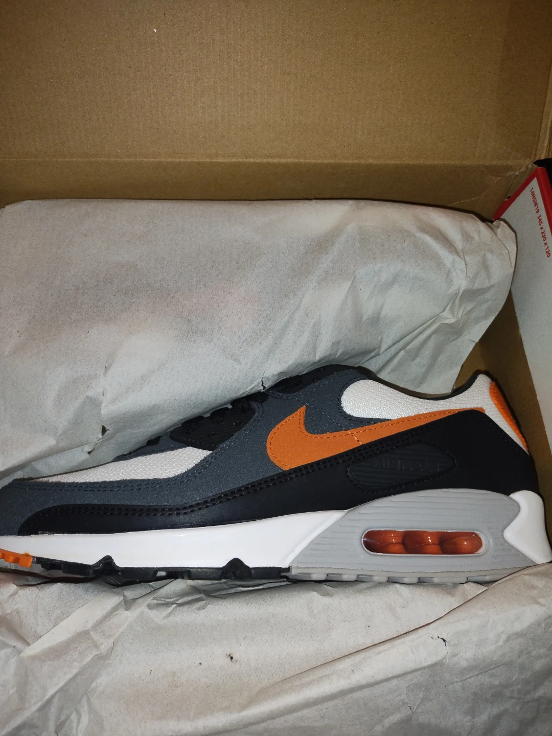 Nike Air Max 90 Starfish Black Men's Shoes Size 12 - photo 2