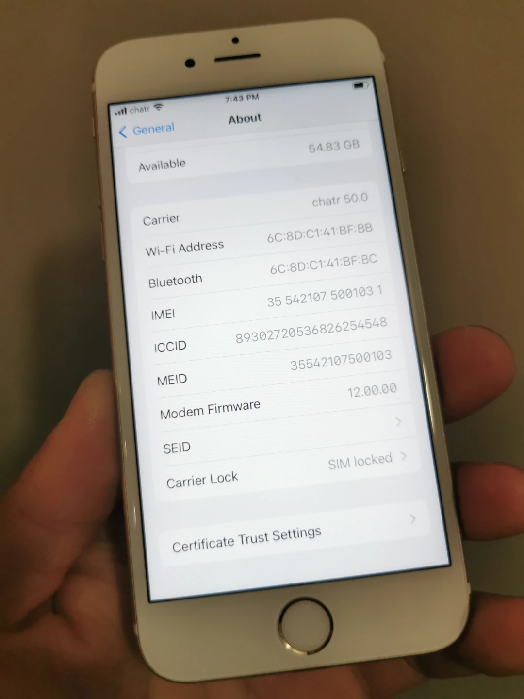 iPhone 6s 64G (Rogers/Chatr) - photo 2