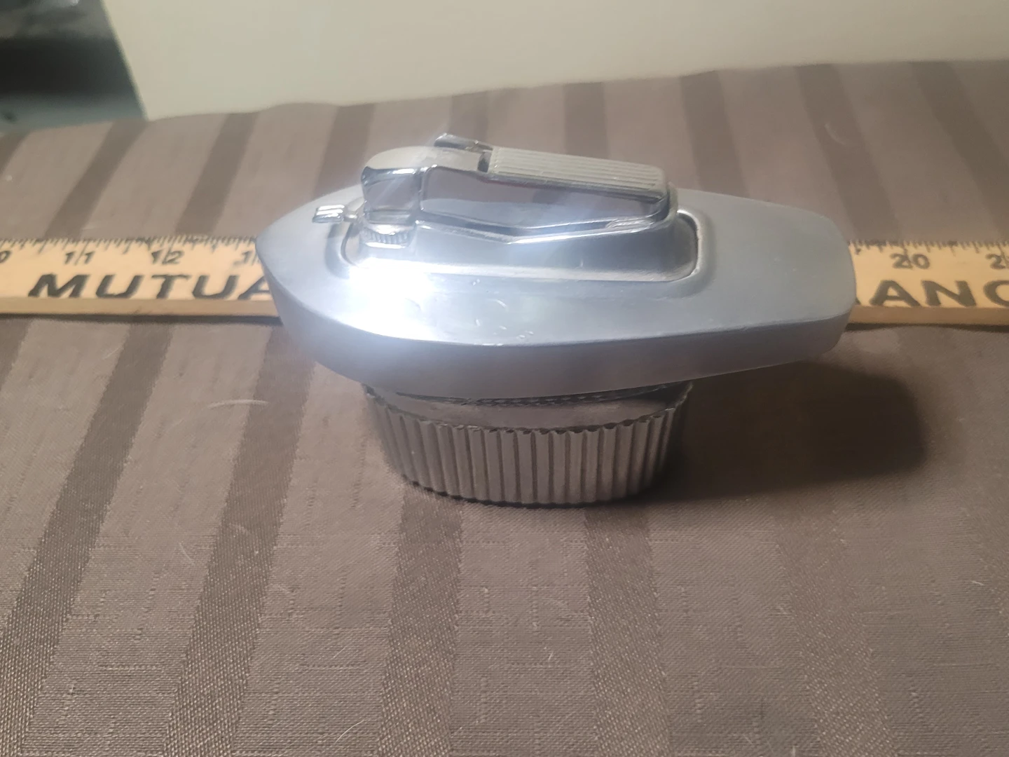 Vintage Nichika Table Gas Ship Liner Lighter No. 100 - photo 2