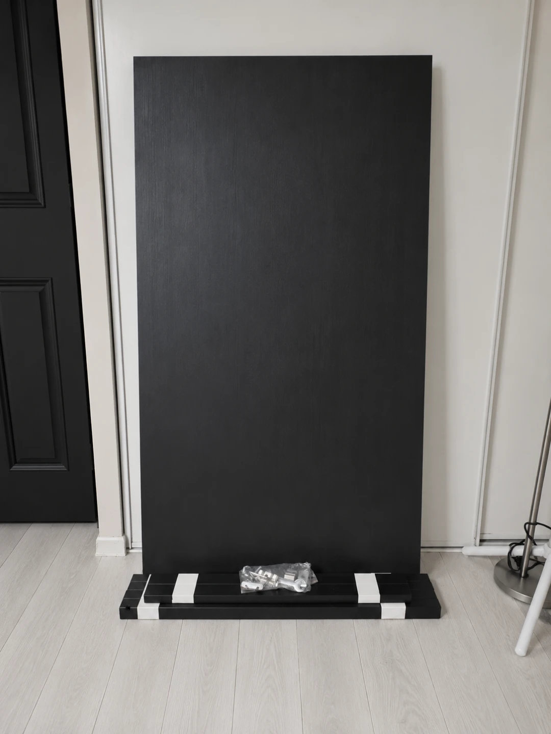 IKEA SANDSBERG Table, Black, 110x67 cm